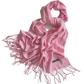 Plain Winter Cashmere Hijab – Baby Pink
