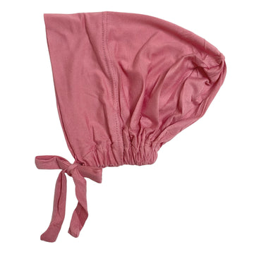 Imported Tie back Full Covered Hijab Cap – Candy Pink