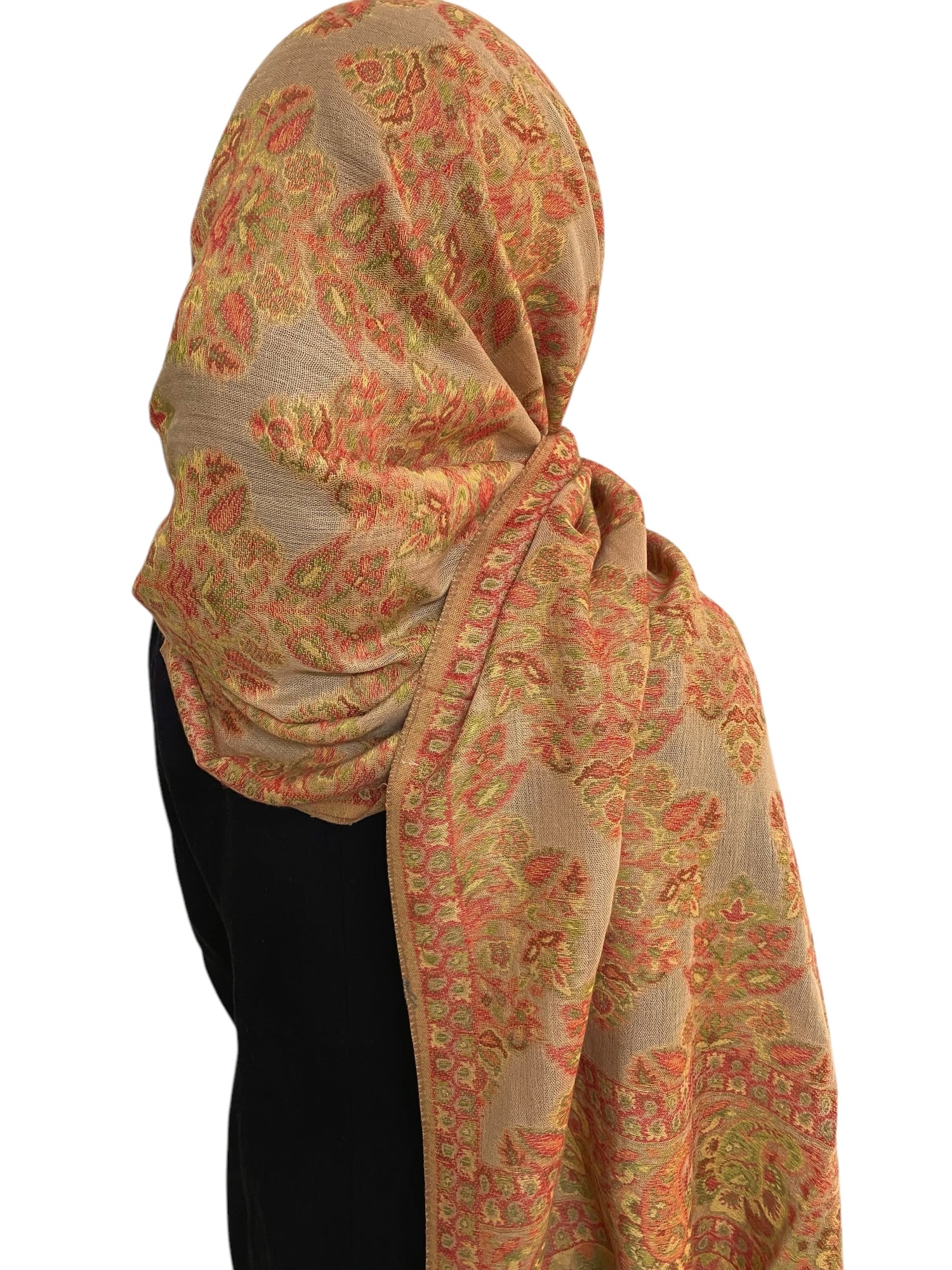Pashmina Jacquard - Camel