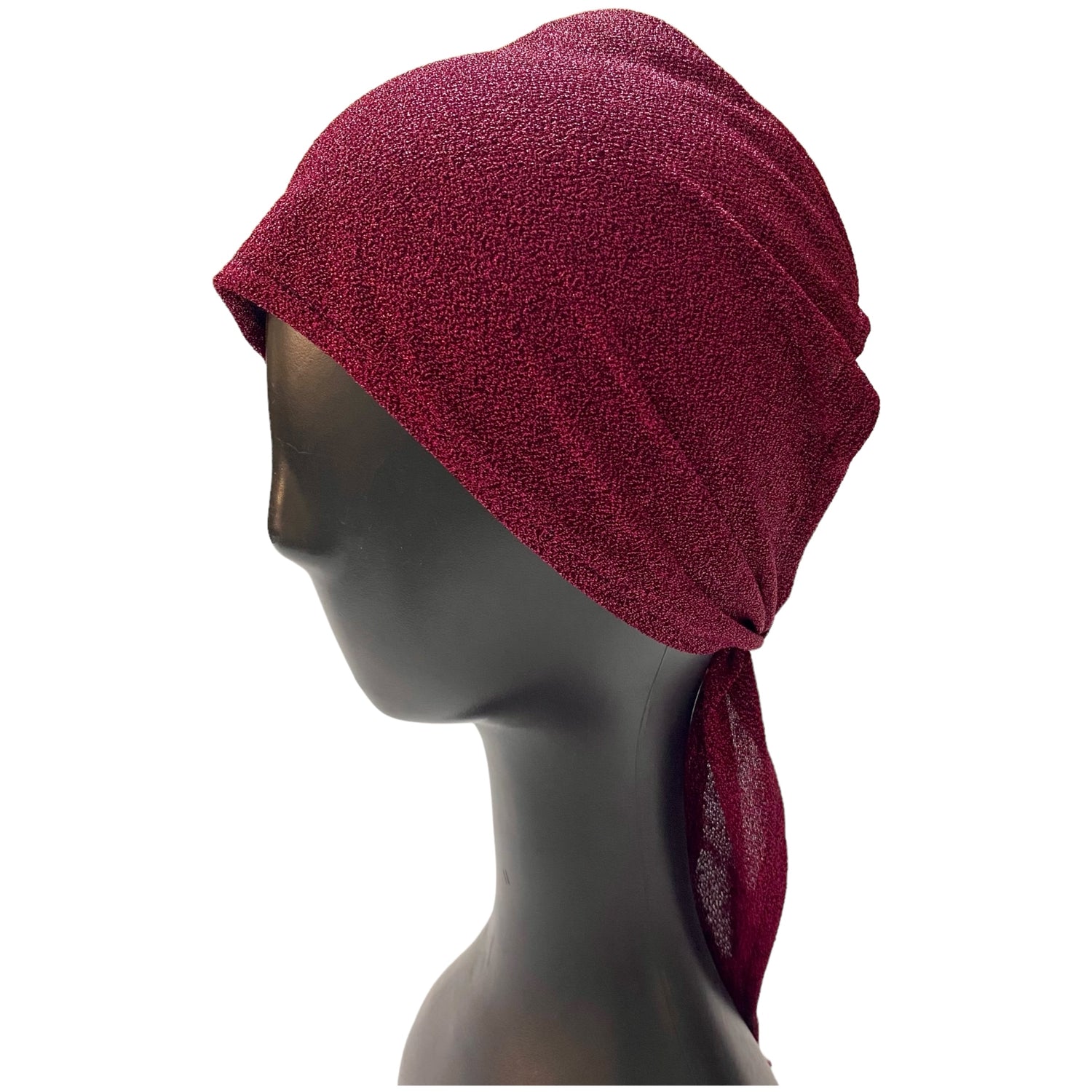 Moonlight Tie-Back Hijab bands - Magenta