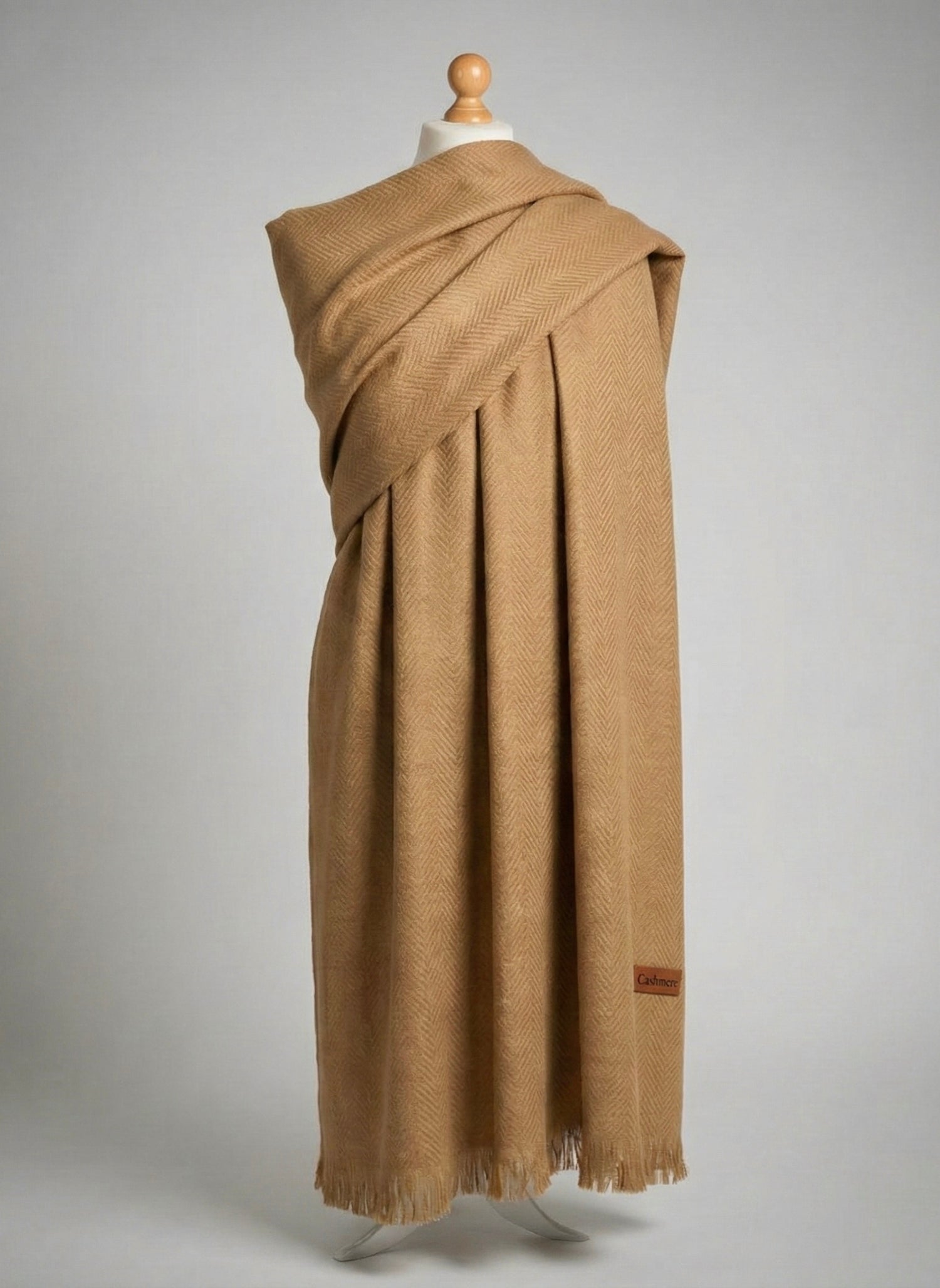 Panache Textured Shawls - Sand