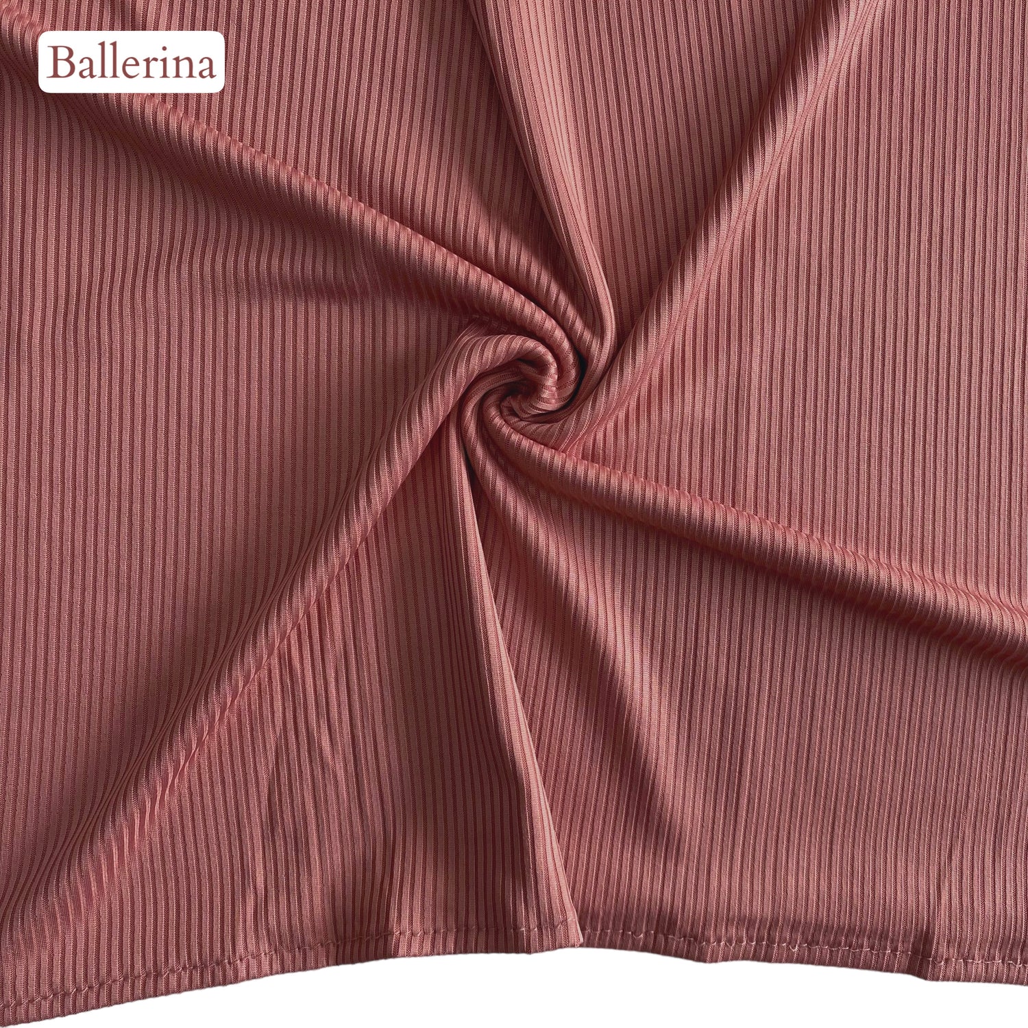 Clocque Striped Jersey Hijab - Ballerina