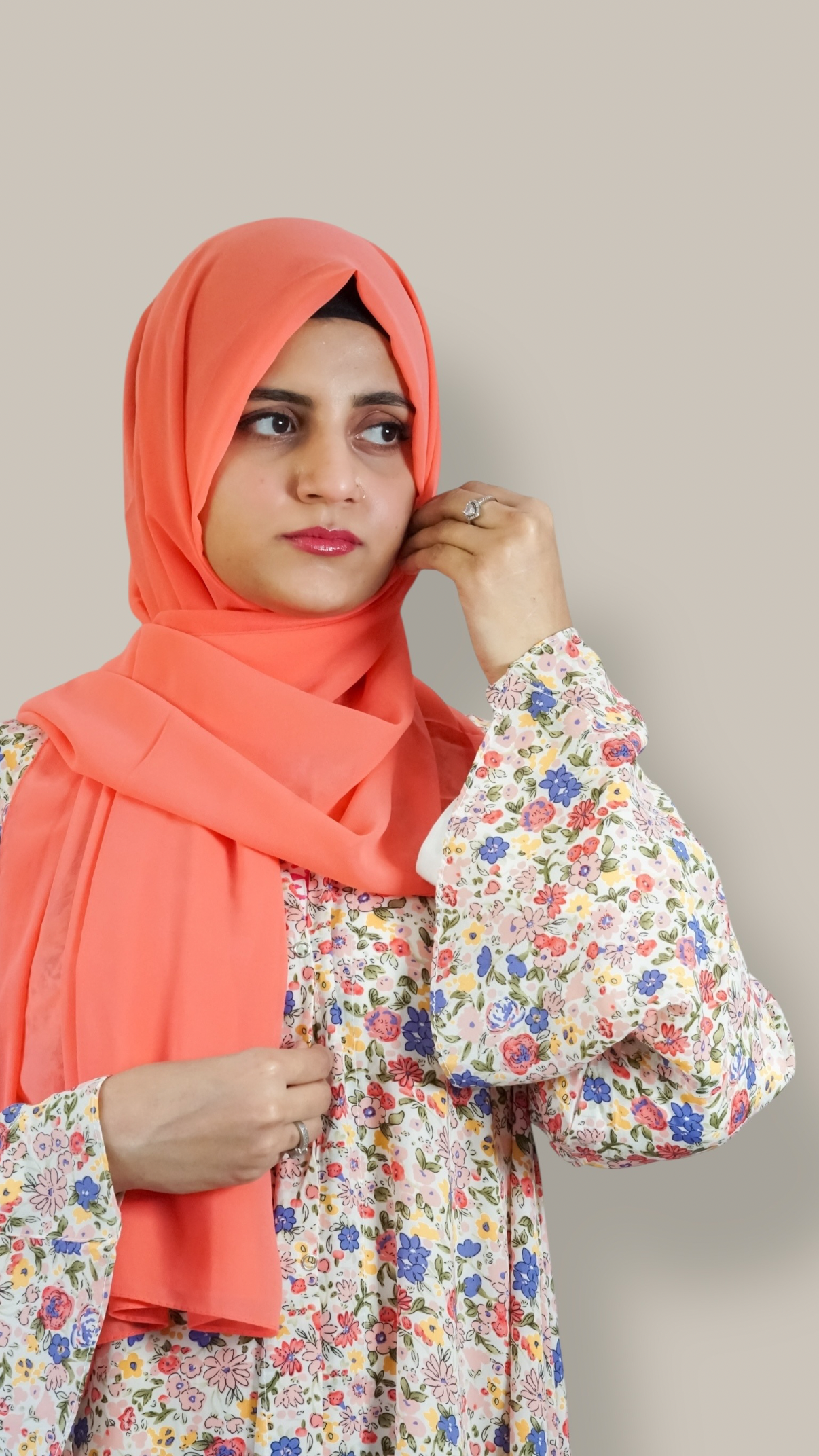 Coraline Printed Abaya