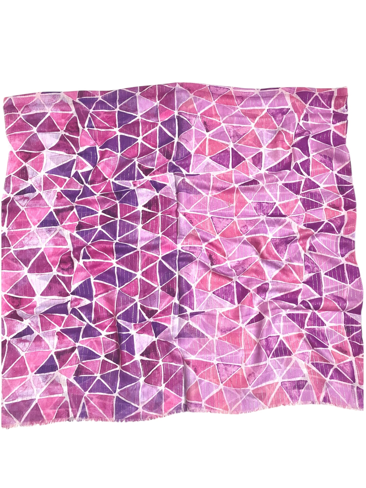 Lune Lawn Printed Hijabs - Mauve