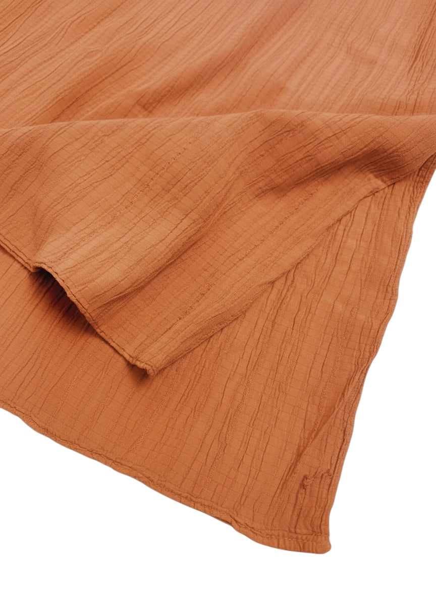 Georgette Crush Hijabs - Rosewood