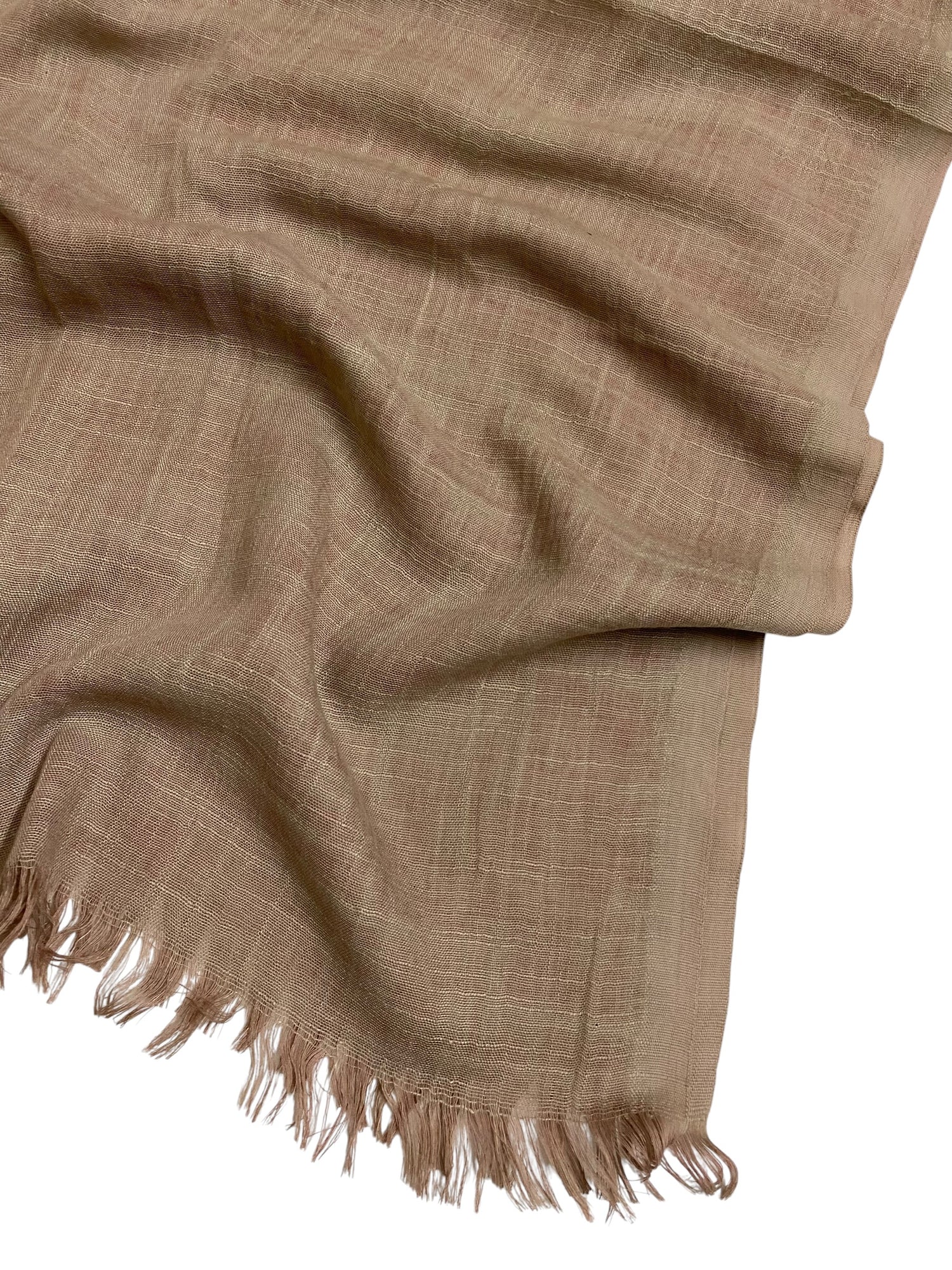 Premium Turkish Dupatta (Imported Fabric) - Sand
