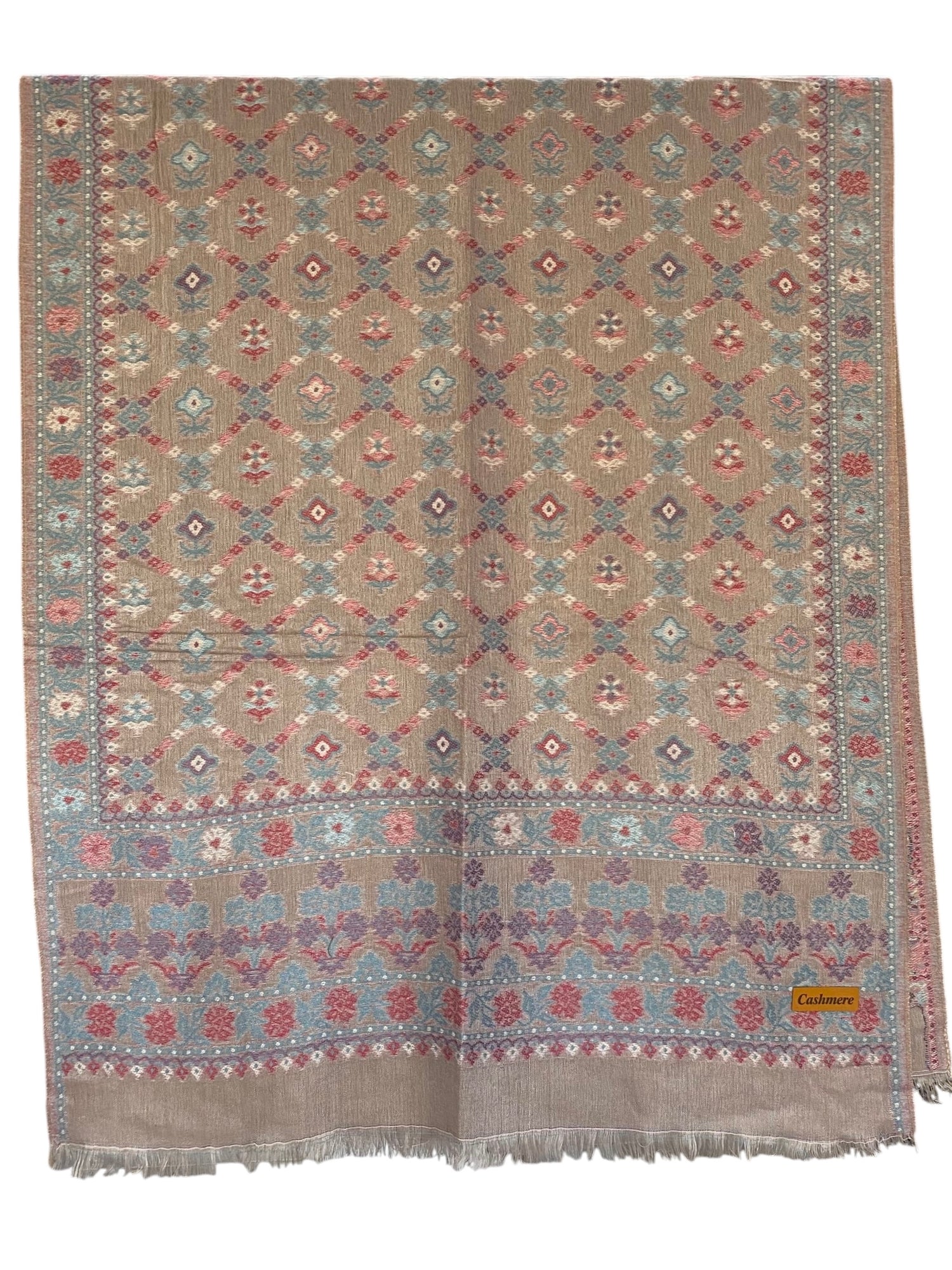 Ameira Pashmina Jacquard - Coffee