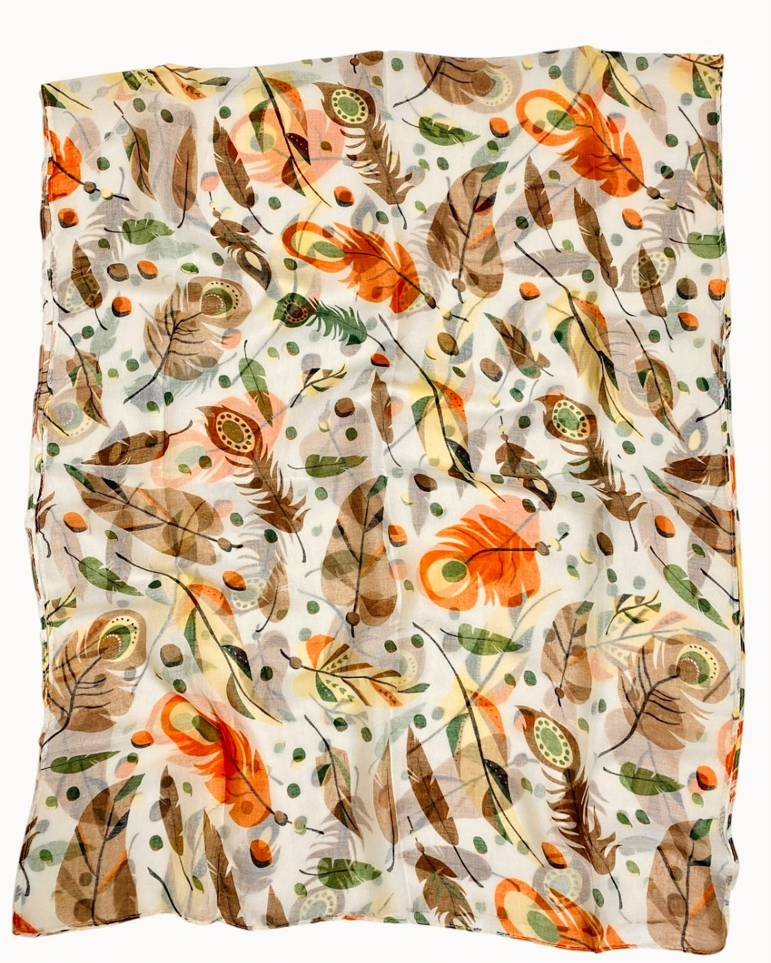 Arbor Lawn Printed Hijabs - Earth Brown