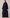 Embroided Full Length Namaz Chadar With Sleeves - Navy Blue