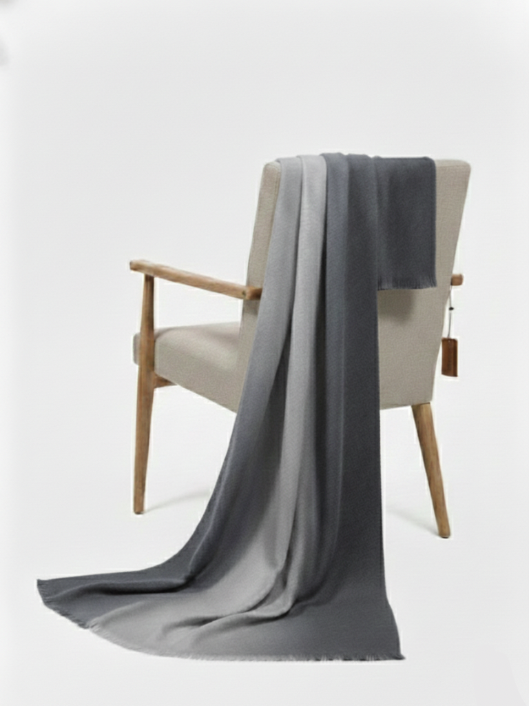 Signature Ombre Woolen XL Size - Charcoal/Grey