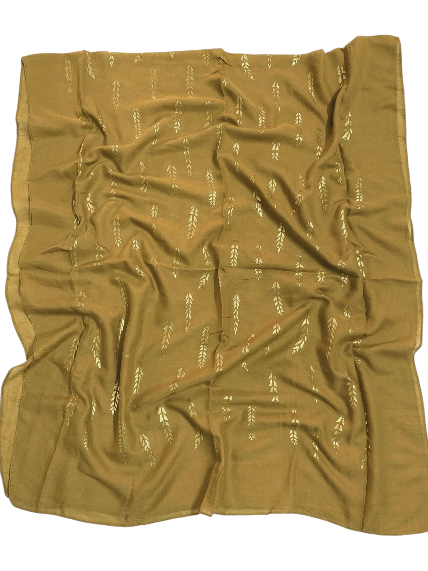 Lina Foil - Burnt Mustard