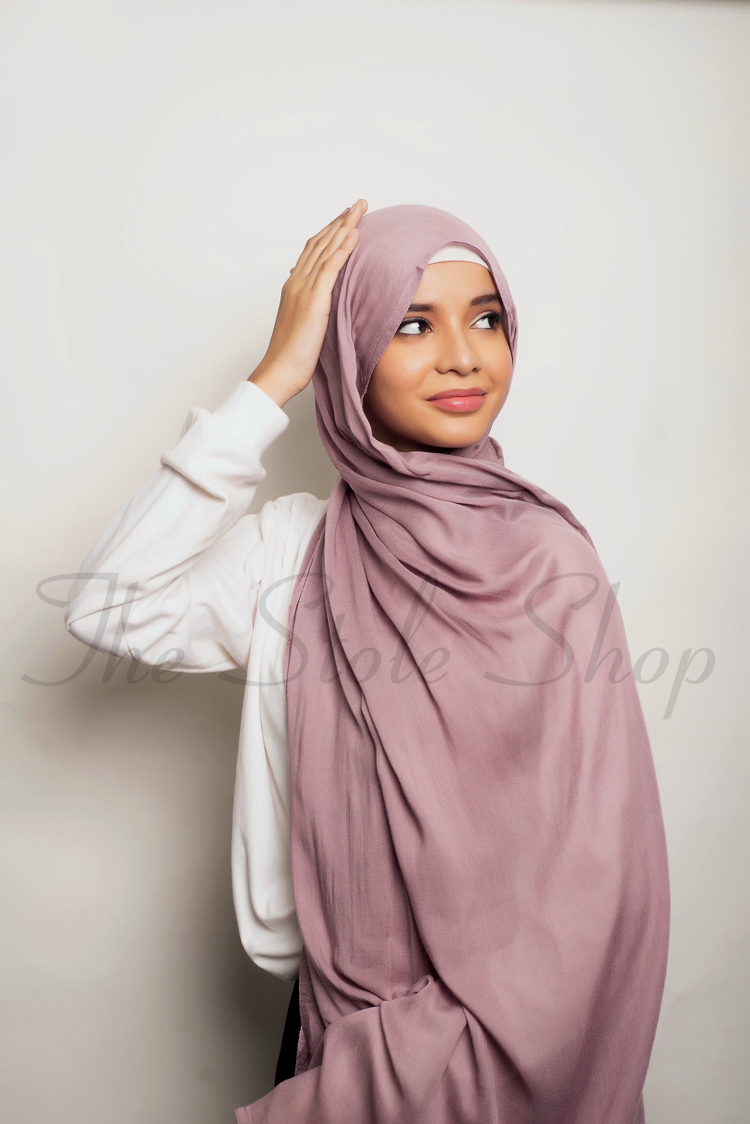Modal Hijabs (LARGE SIZE) - Opera Mauve