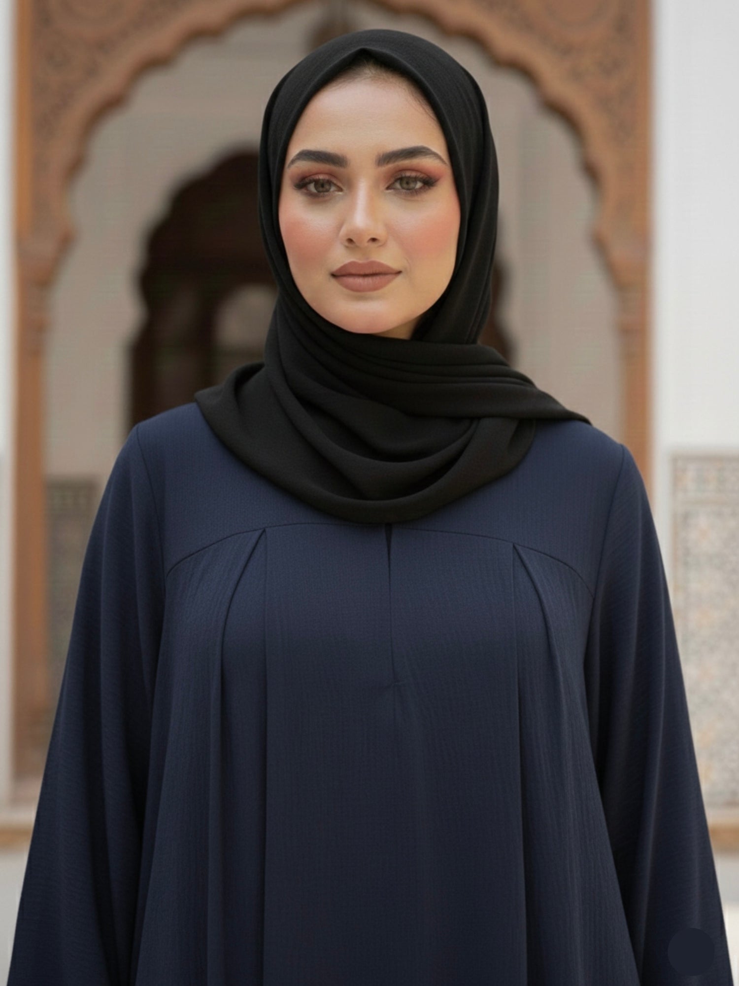Zeynep Abaya - Navy Blue