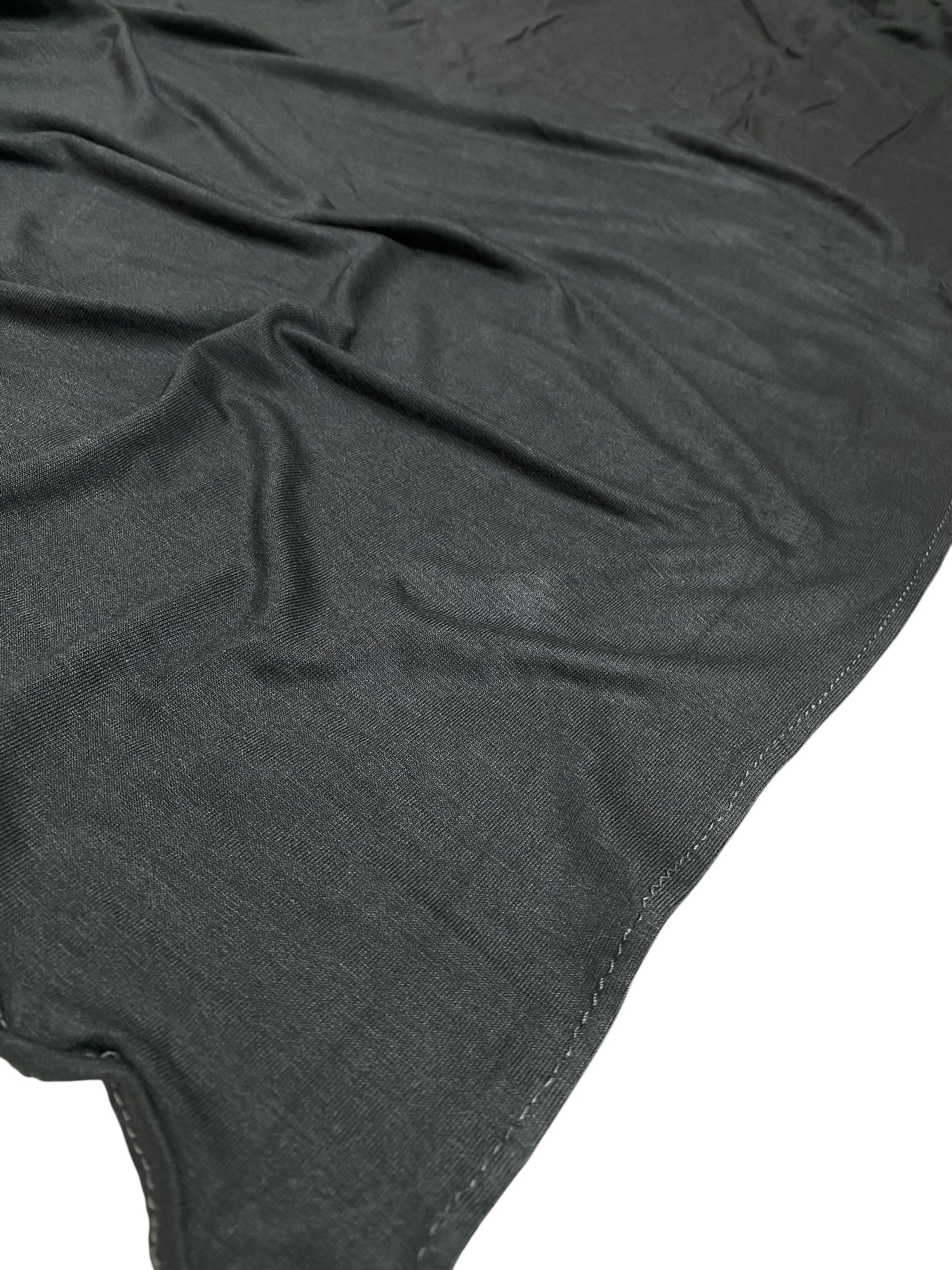 Premium Bamboo Jersey Hijab - Charcoal
