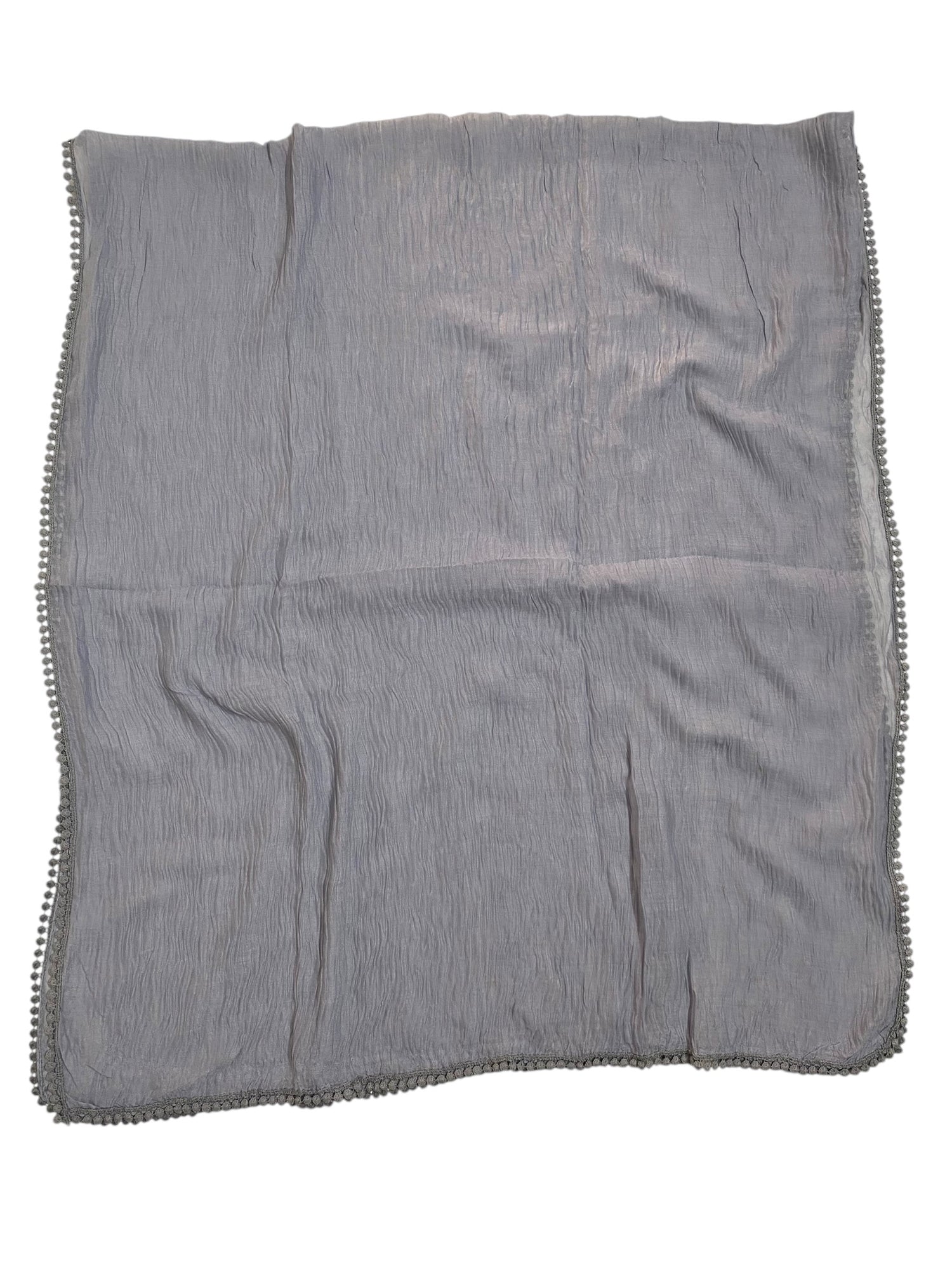 Rawaa Pleated Hijabs – Grey