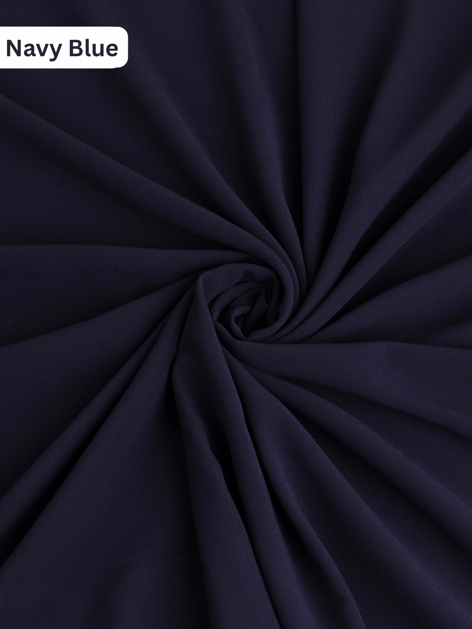 Georgette – Navy Blue