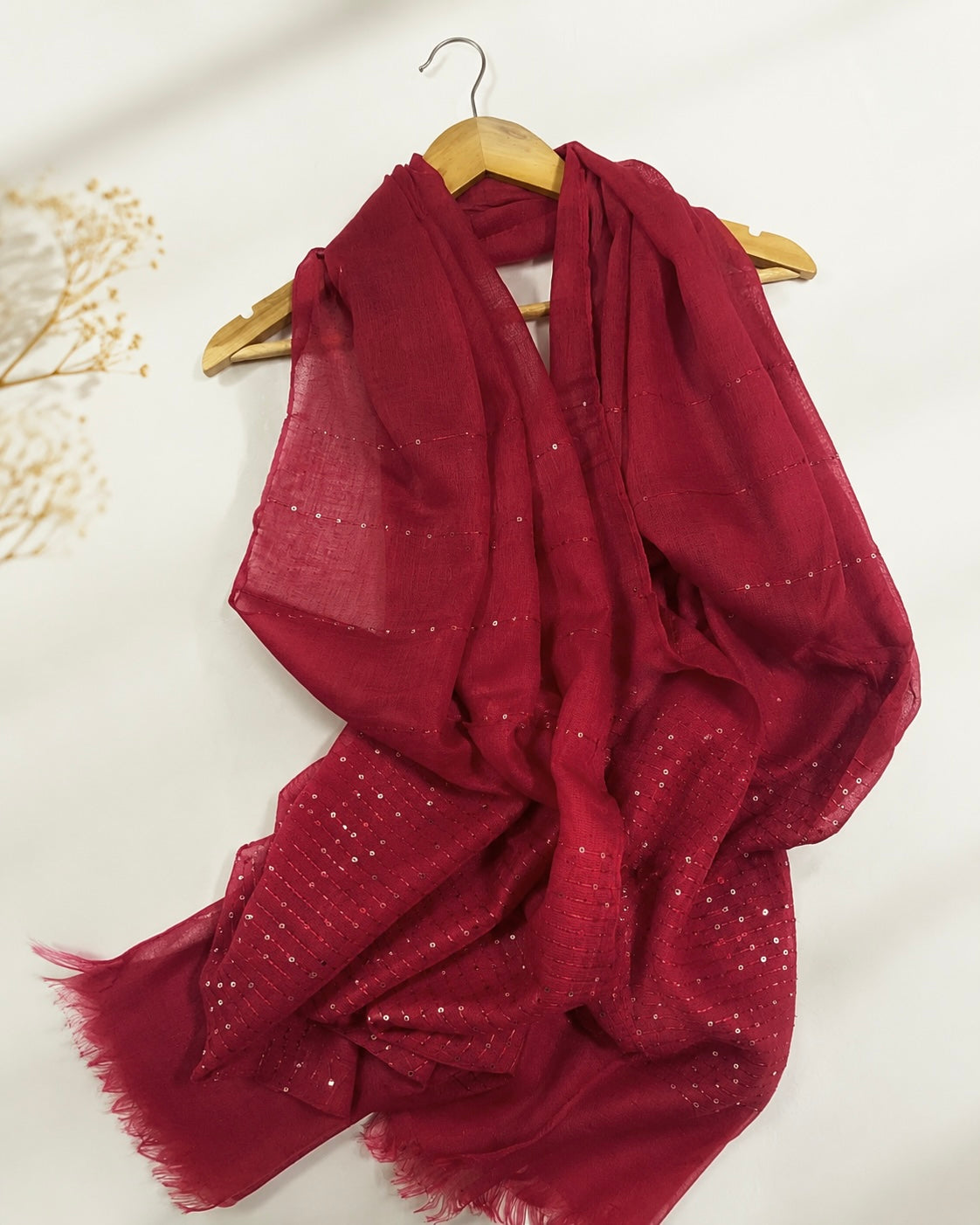 Sparkles Hijabs – Wine