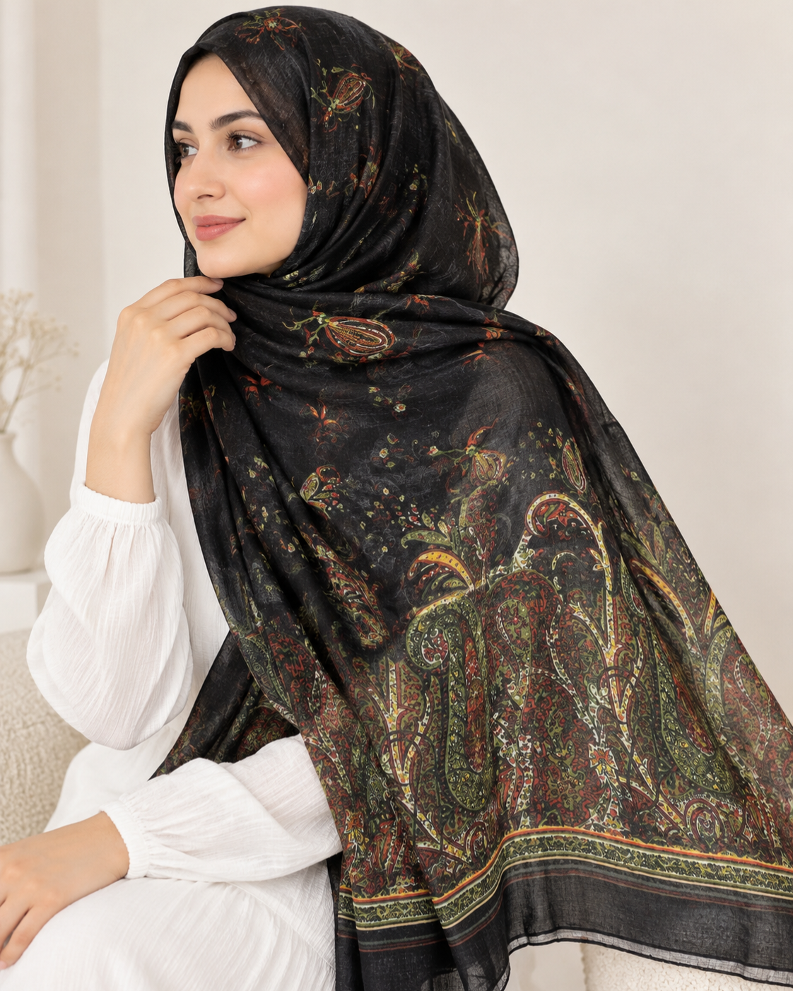 Persia Lawn Printed Hijab