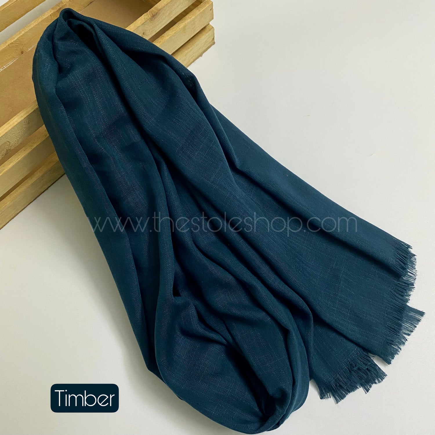 Premium Turkish – Slub Textured (Regular Width) – Timber