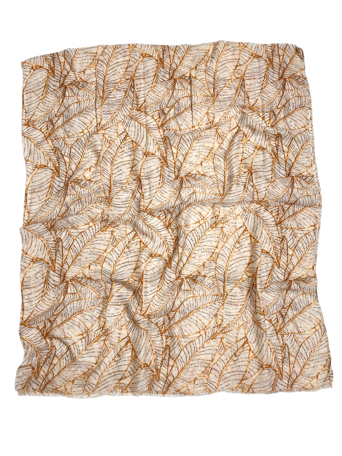 Verdana Printed Lawn Hijab - Ivory