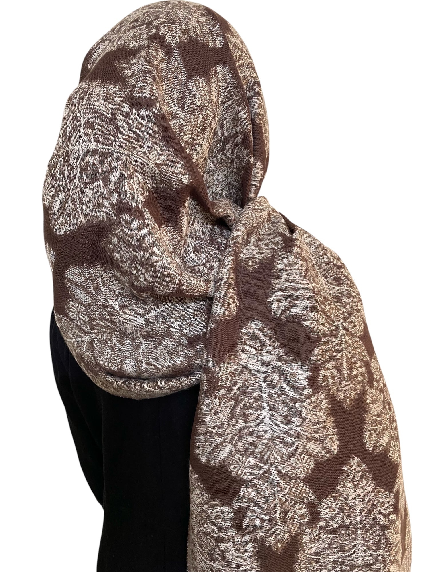 Pashmina Jacquard - Chocolate