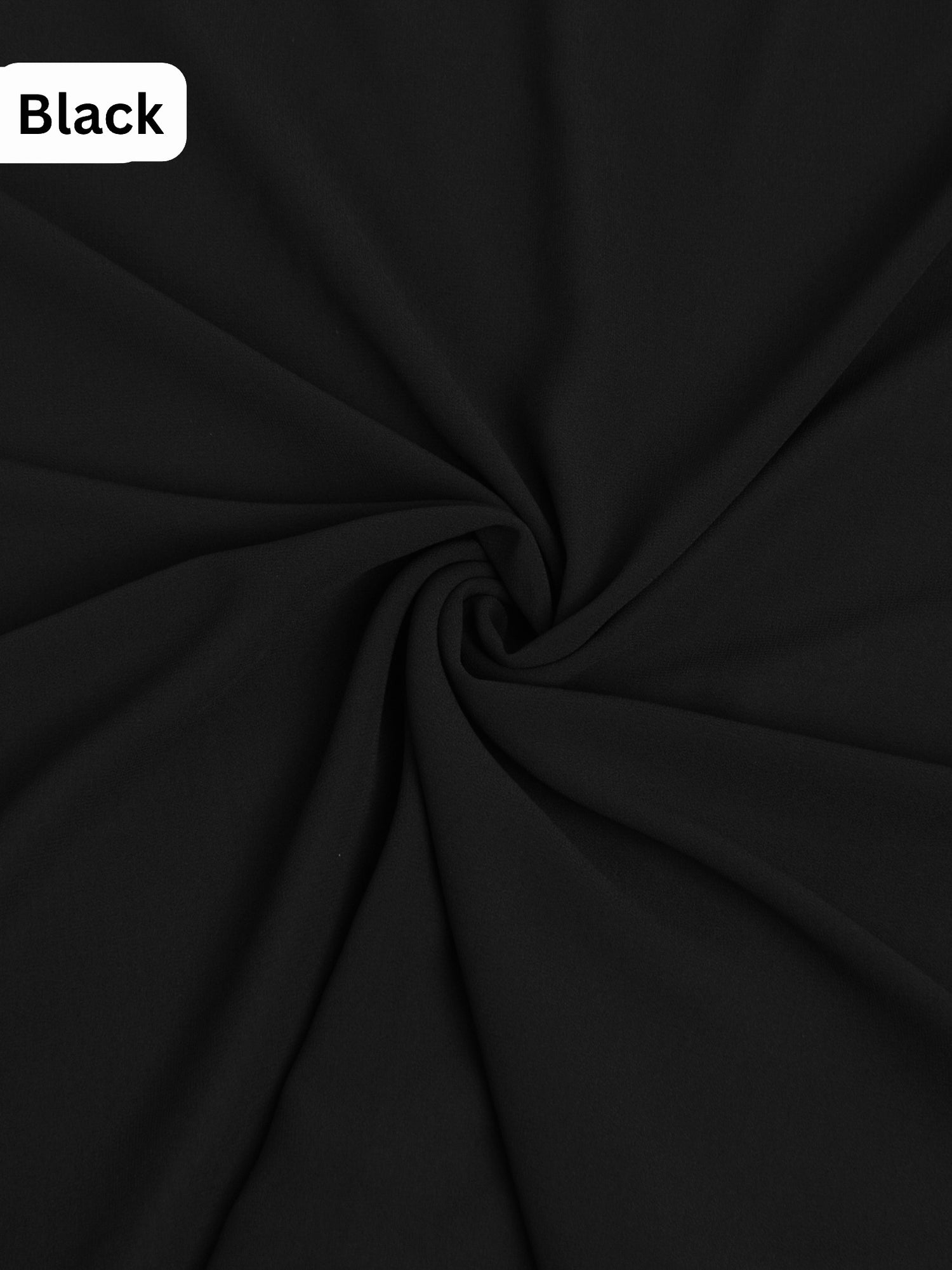 Georgette – Black
