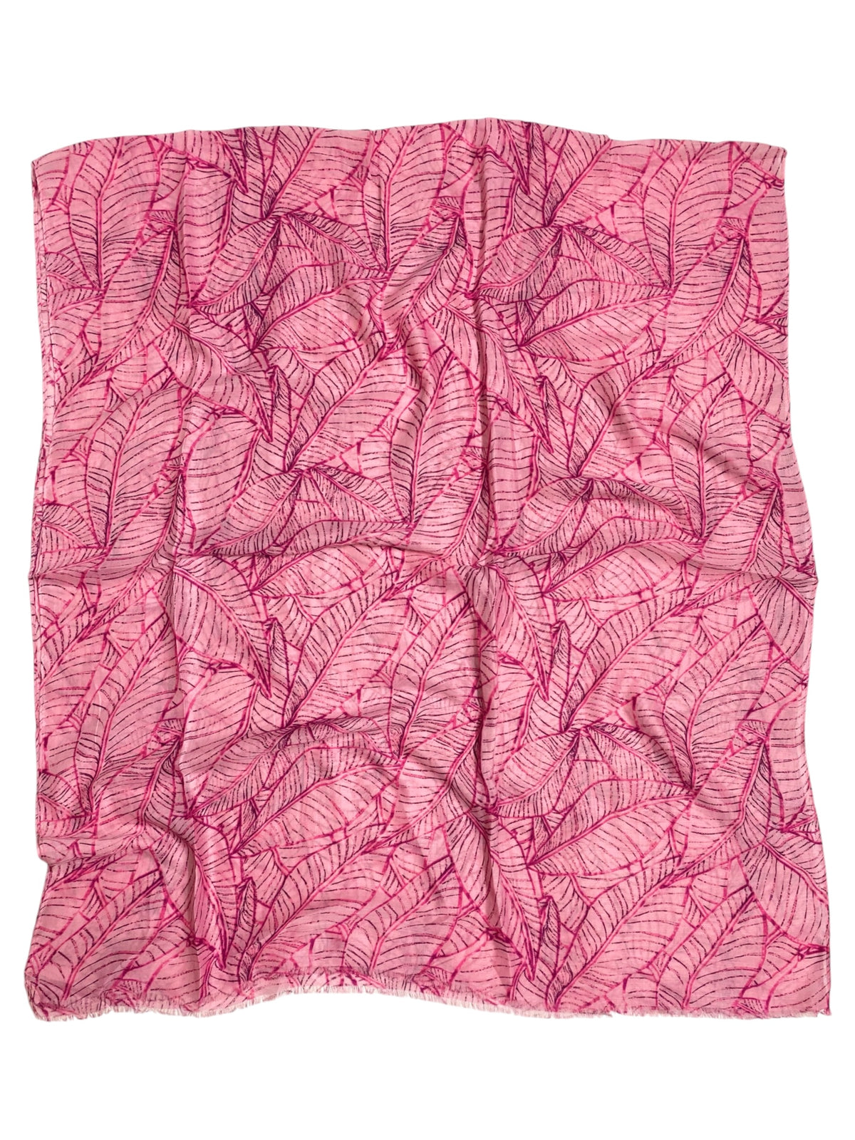Verdana Printed Lawn Hijab - Flamingo