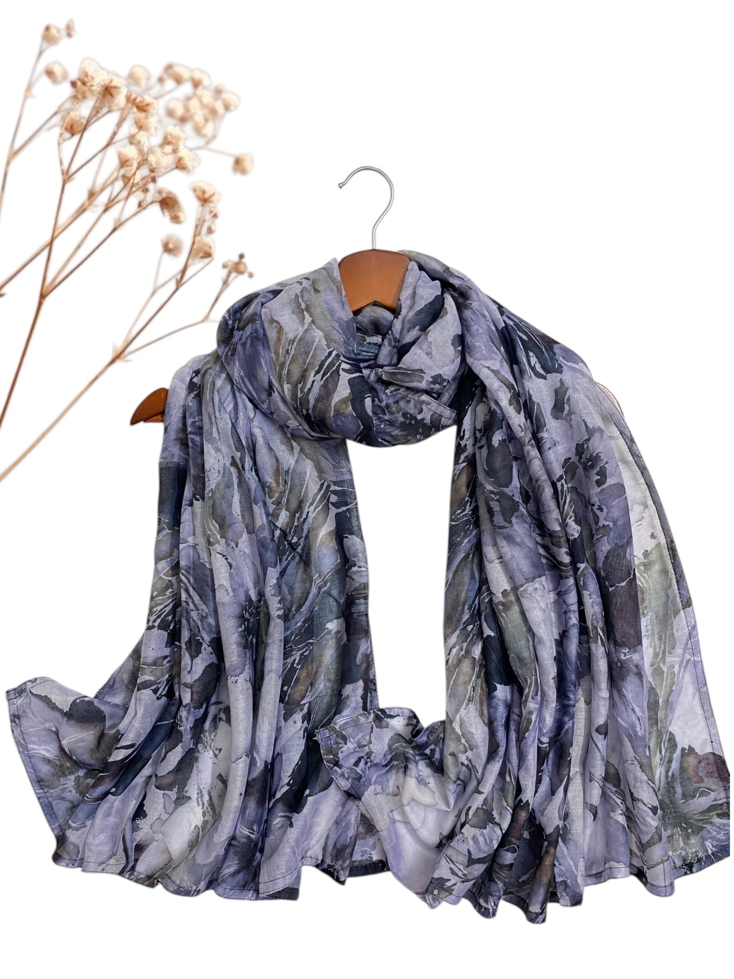 Shadowbloom Printed Hijab