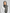 Ripple Pleated Hijab - Smoke Grey