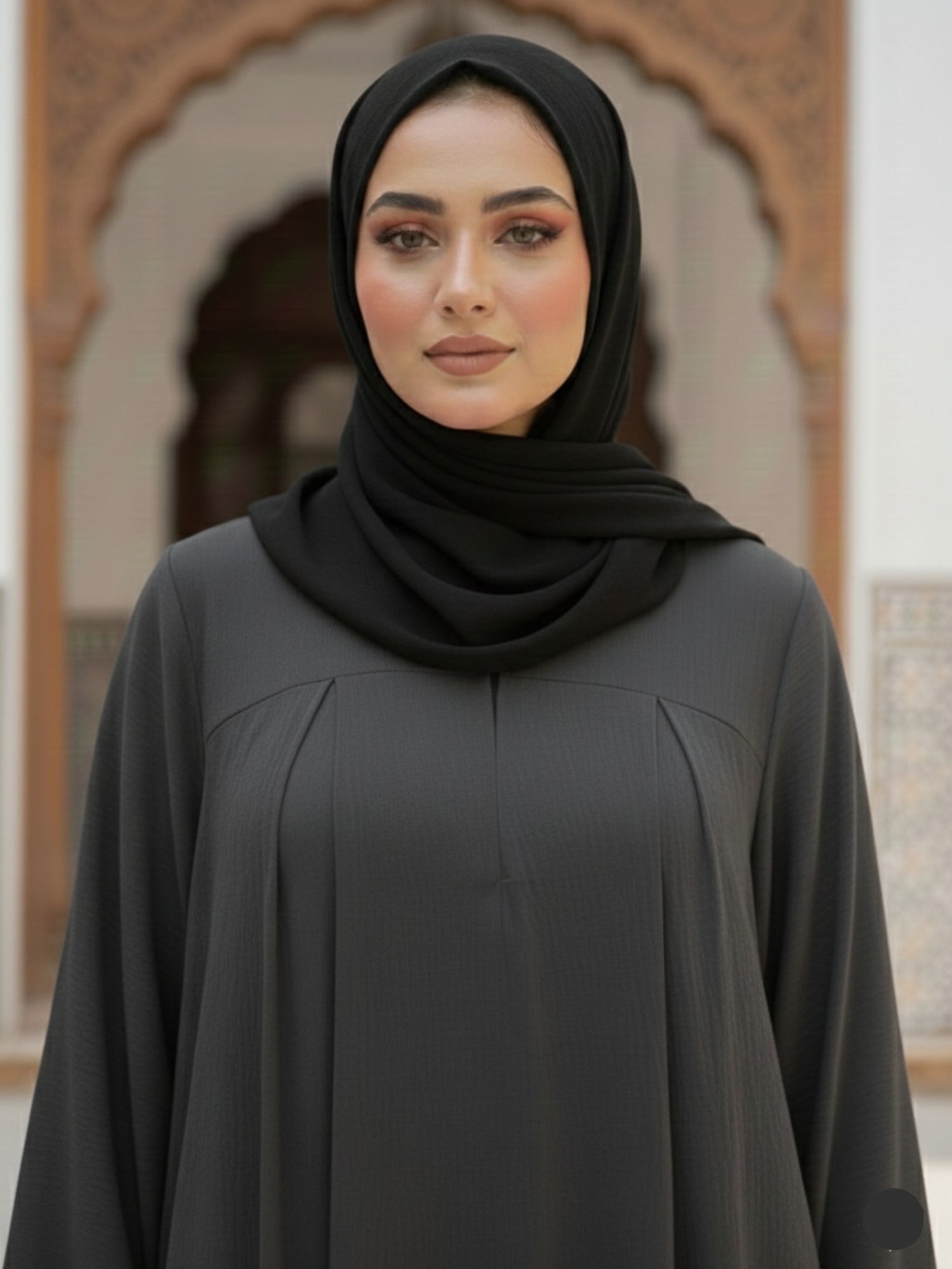 Zeynep Abaya - Charcoal