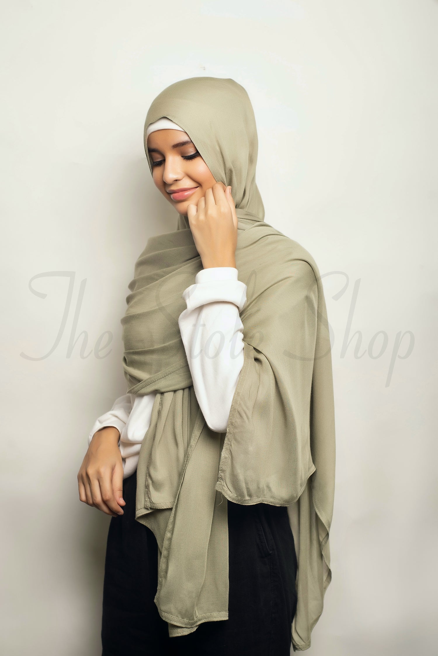 Modal Hijabs (LARGE SIZE) - Artichoke