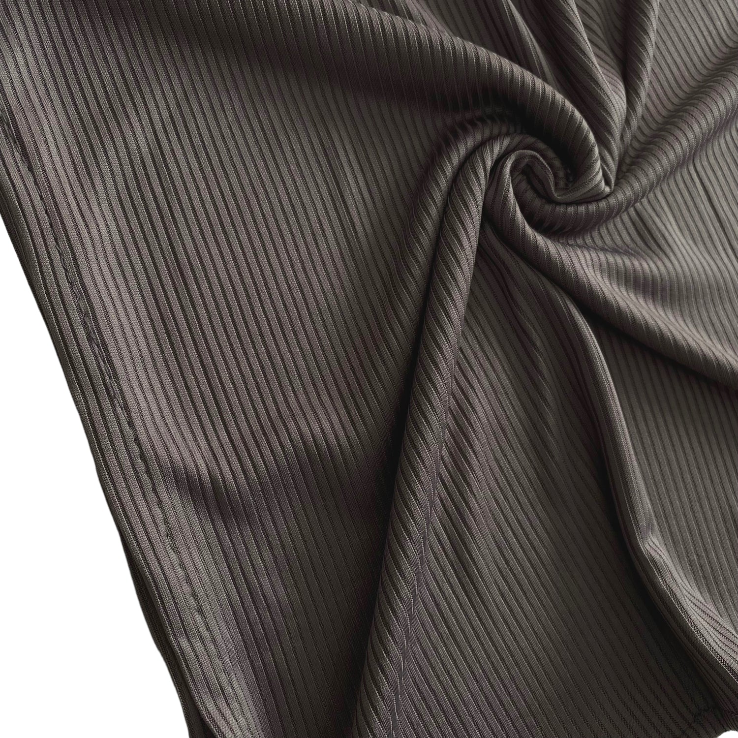 Clocque Striped Jersey Hijab - Charcoal