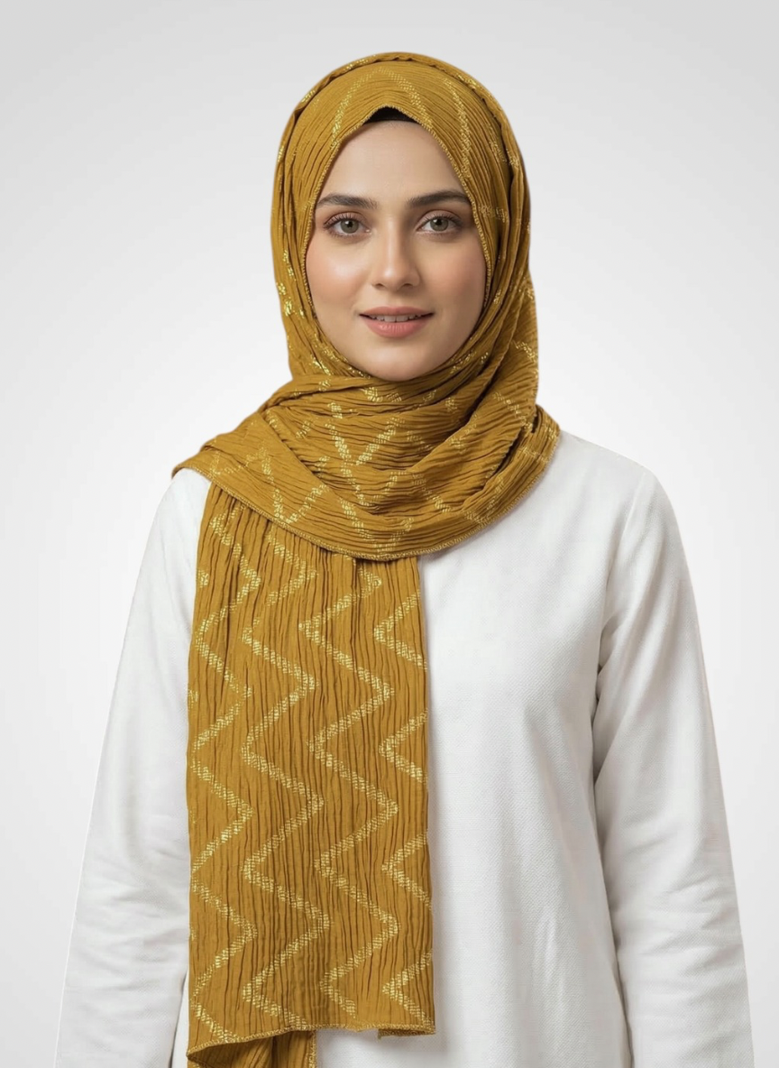 Gold Waves – Burnt Mustard