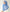 Nautica Printed Lawn Hijab - Sky Blue