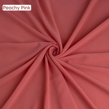 Georgette – Peachy Pink