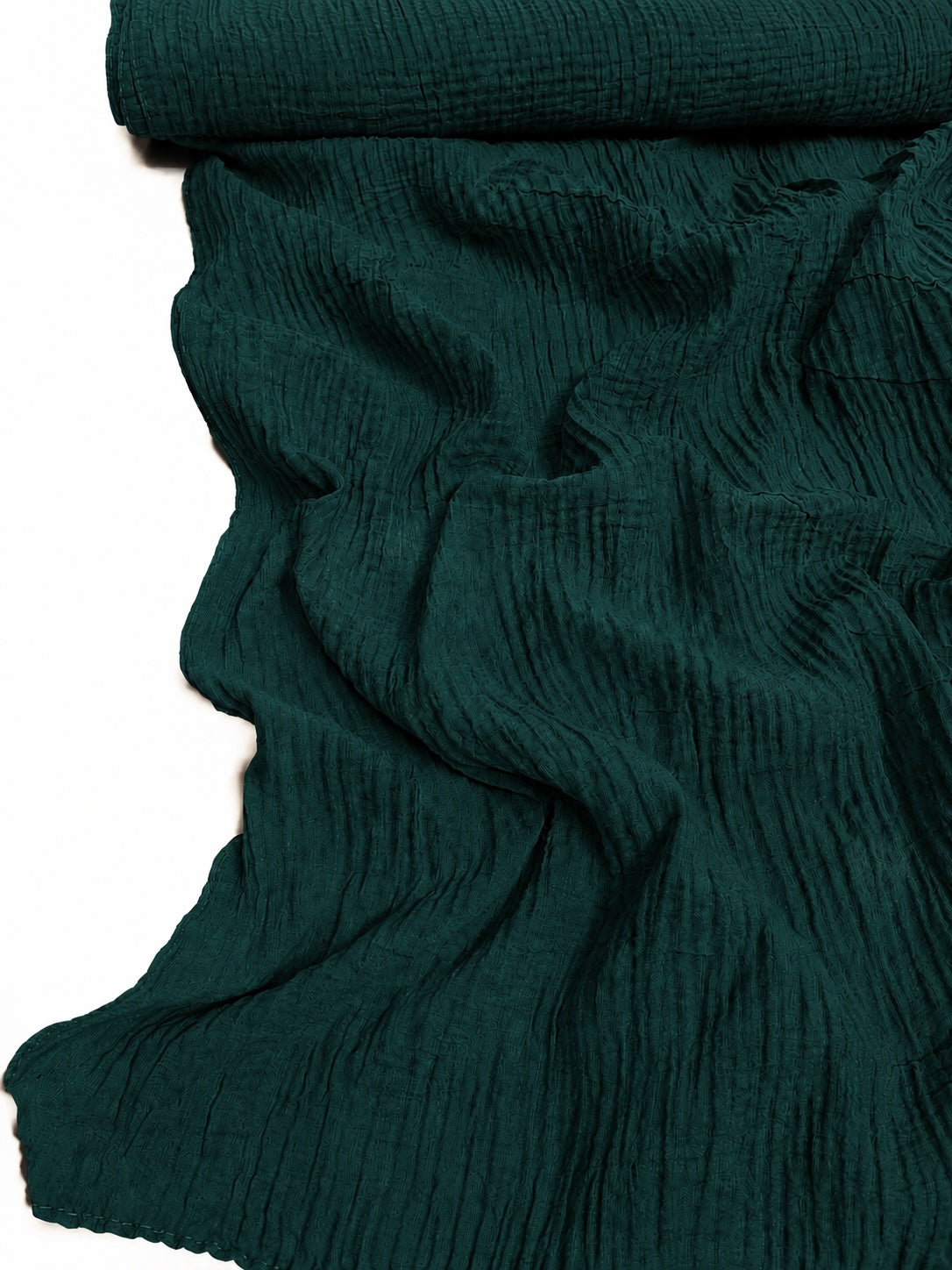 Ripple Pleated Hijab XL Size - Timber