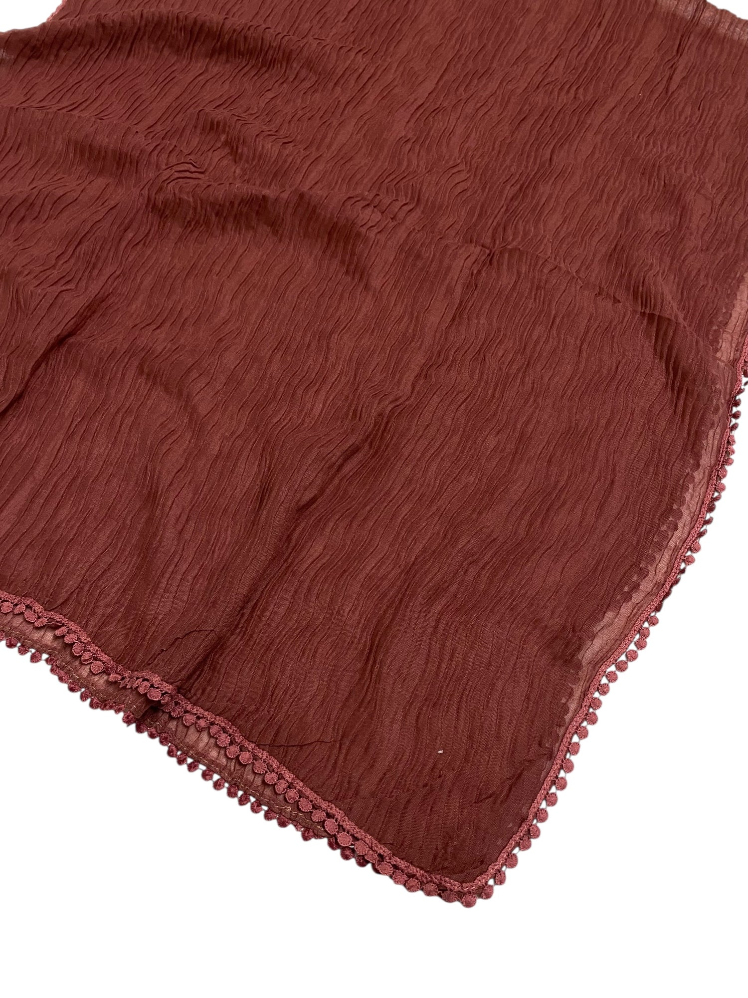 Rawaa Pleated Hijabs – Grape