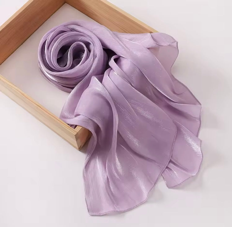 Starlit Organza Shimmer - Violet