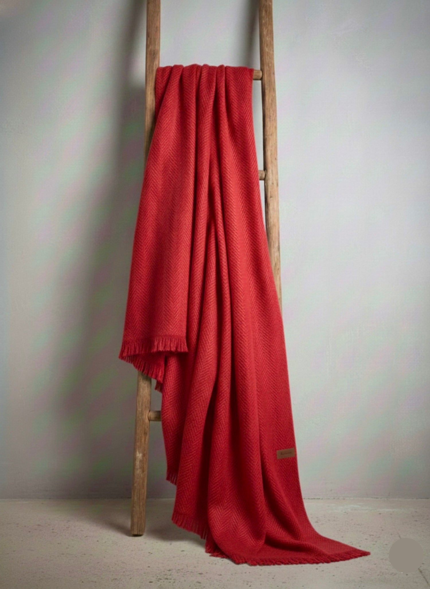 Panache Textured Shawls - Red