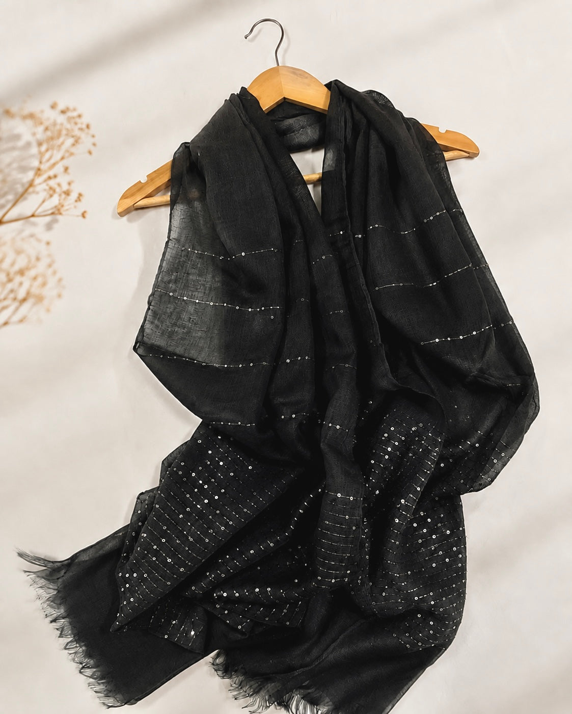 Sparkles Hijabs – Black