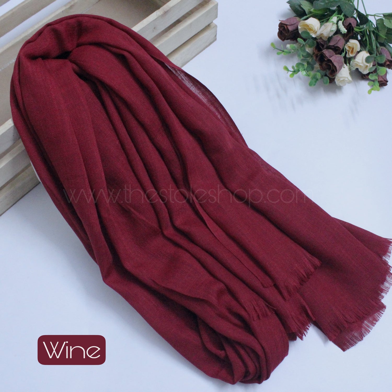 Premium Turkish – Slub Textured (Wider Width) – Wine