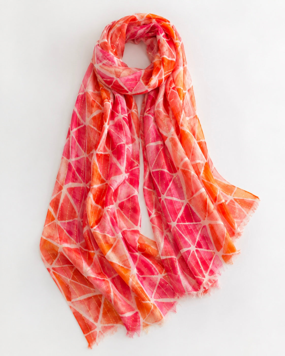 Lune Lawn Printed Hijabs - Punch
