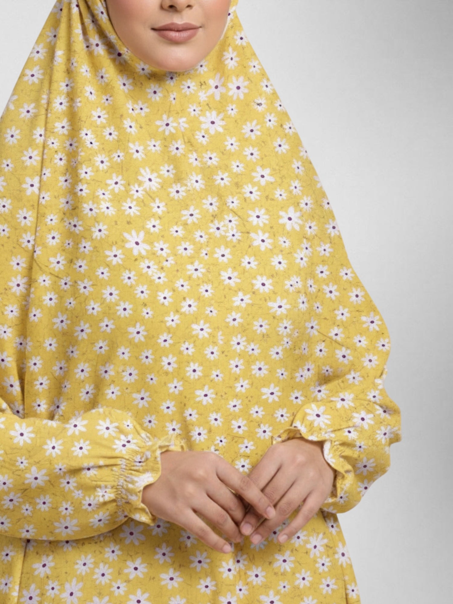 Premium Full Length Namaz Chadar With Sleeves (Imported Fabric)