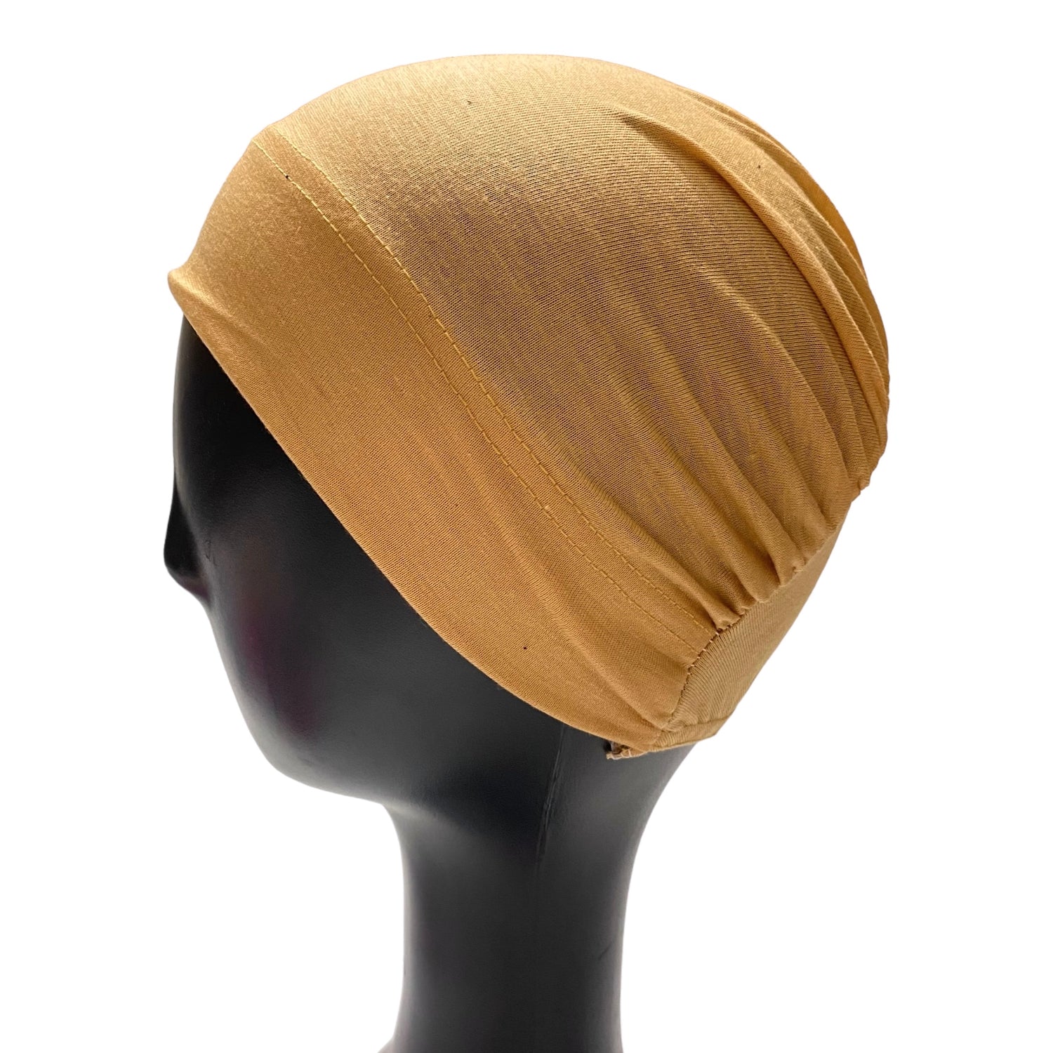 Full Covered Hijab Cap – Beige