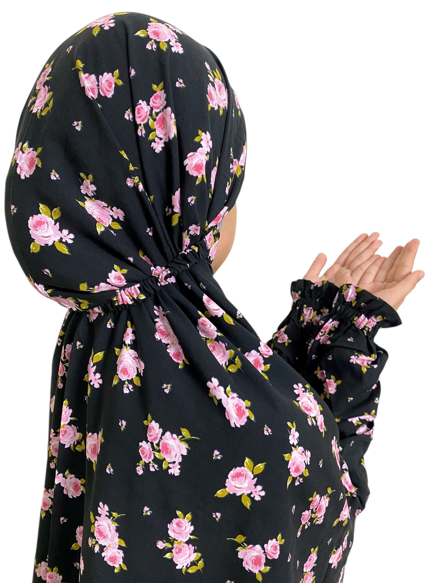 TEENS Premium Full Length Namaz Chadar with Sleeves