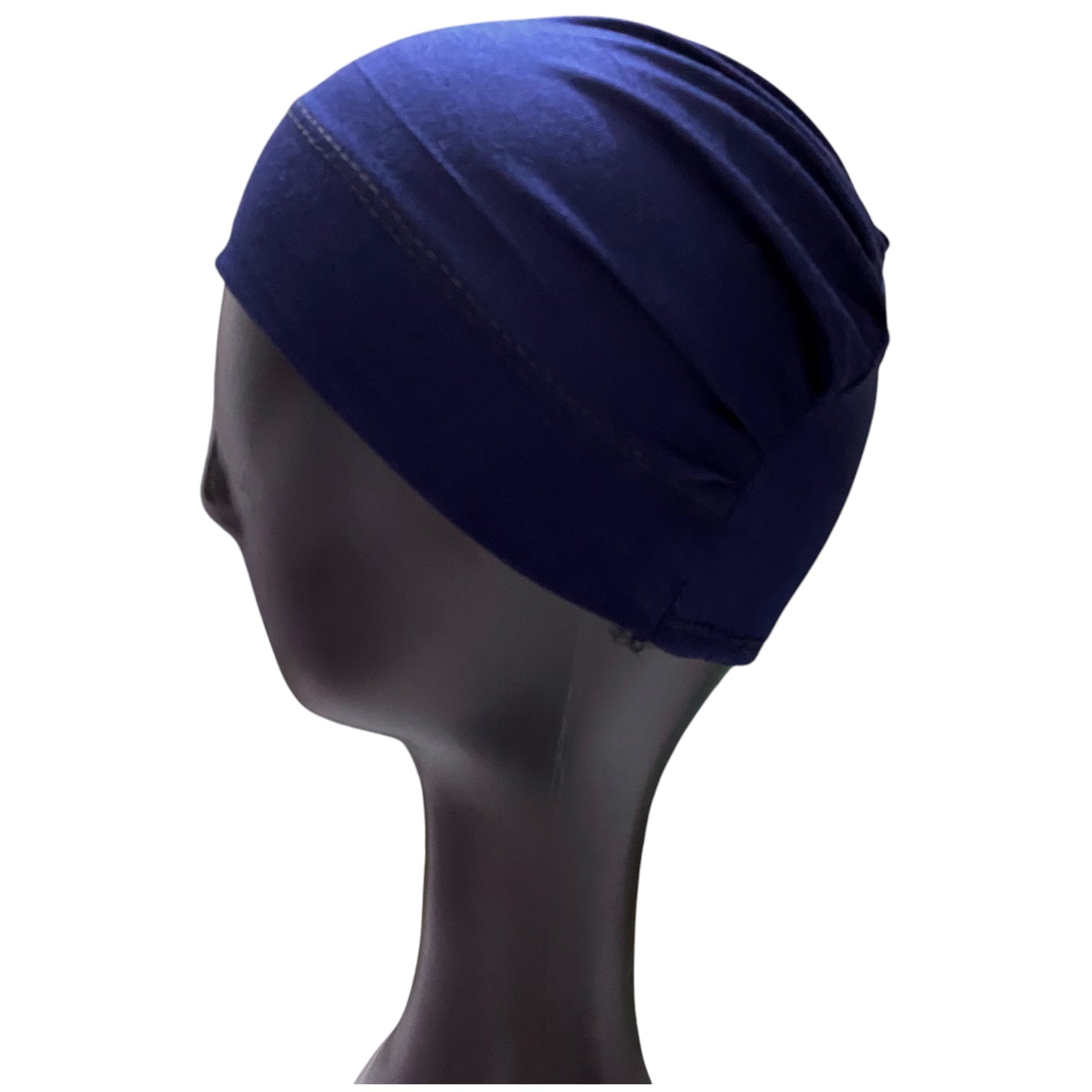 Full Covered Hijab Cap – Navy Blue