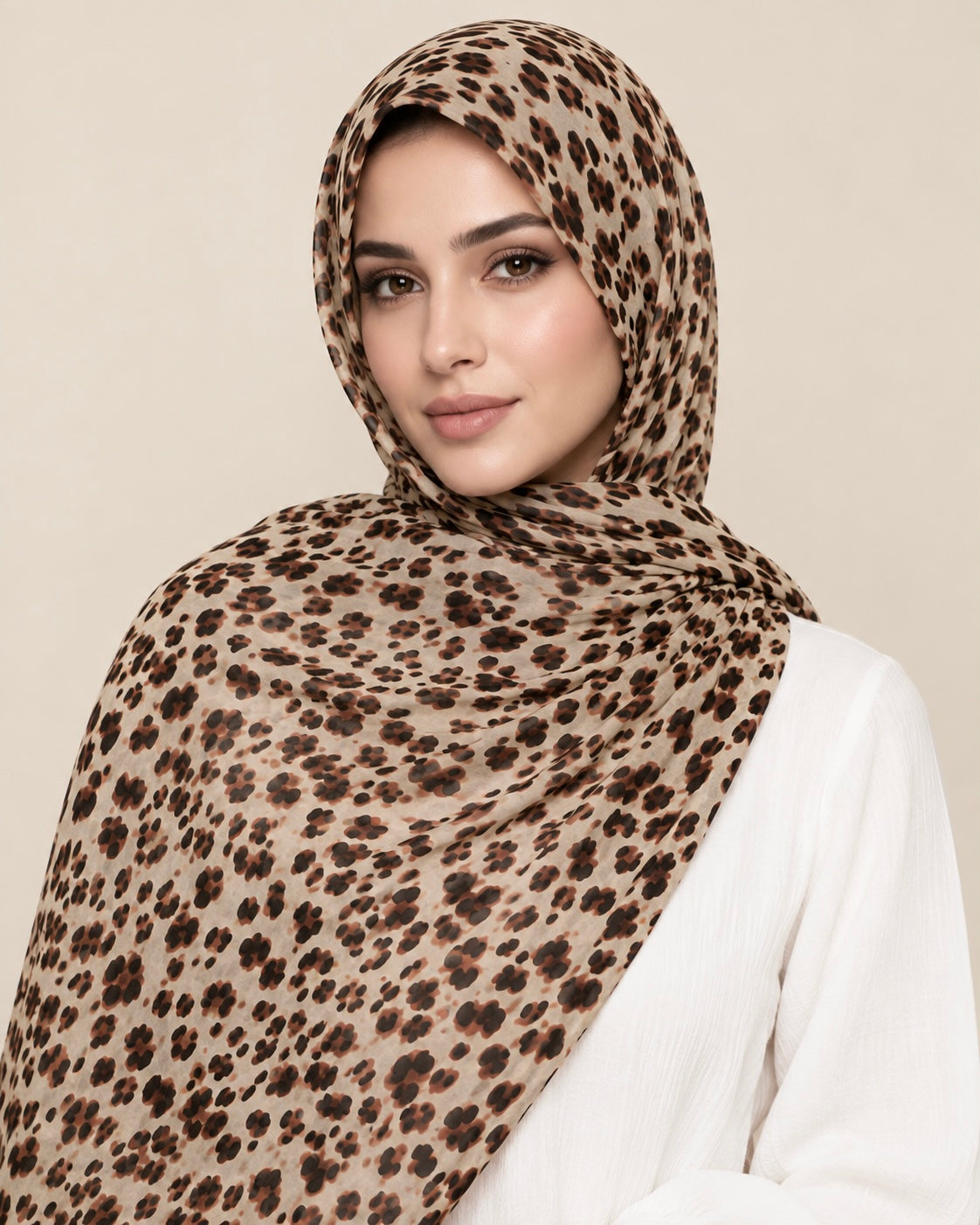 Kitty Printed Lawn Hijab