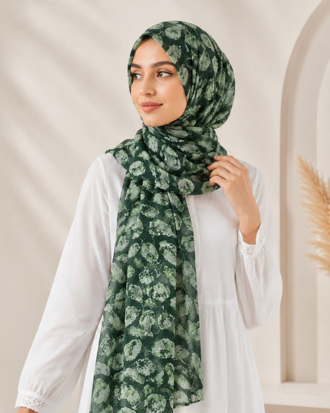 Willow Lawn Printed Hijabs - Sacramento