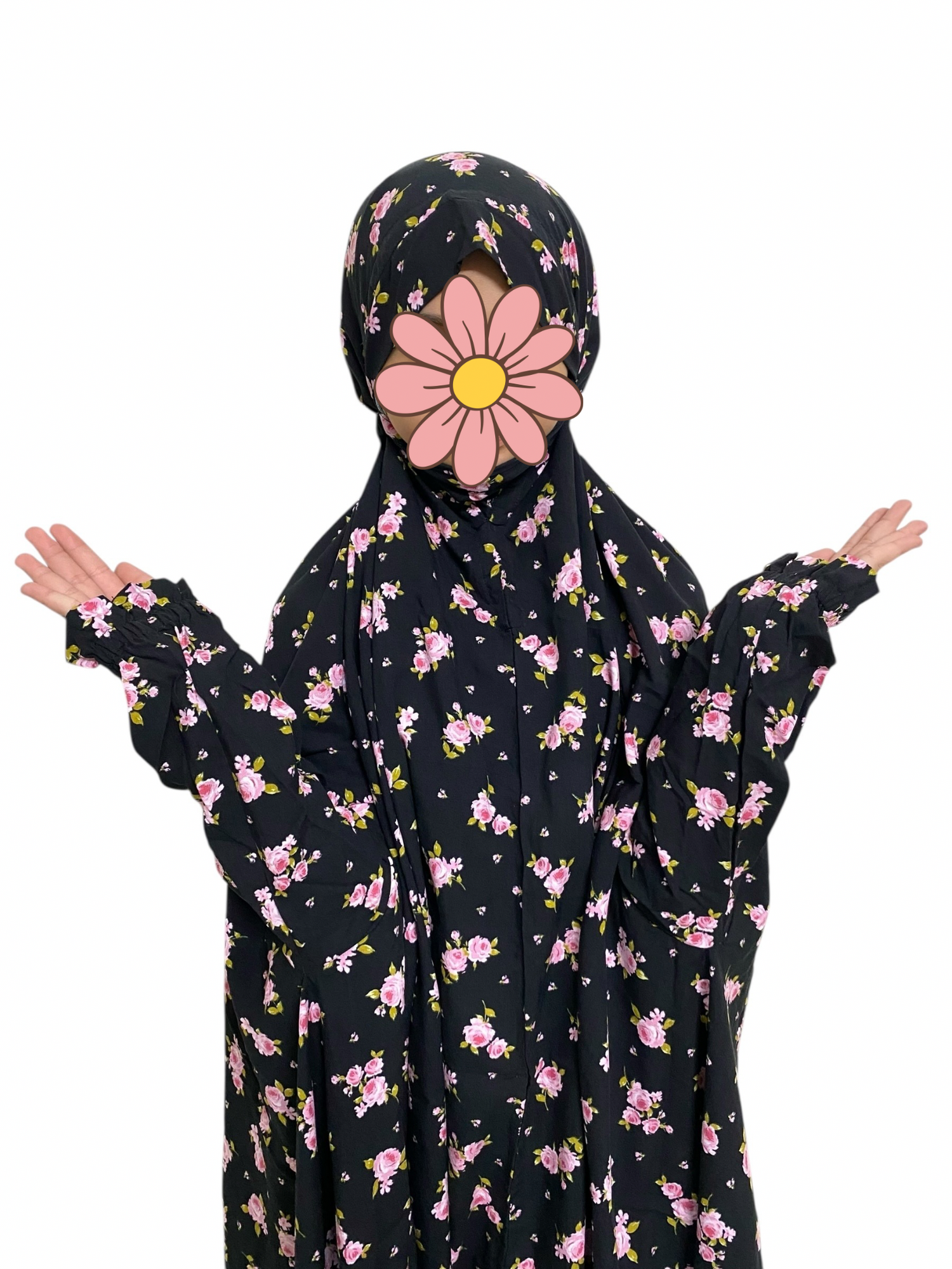 TEENS Premium Full Length Namaz Chadar with Sleeves