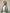 Savannah Pleated Hijab - Sage Green